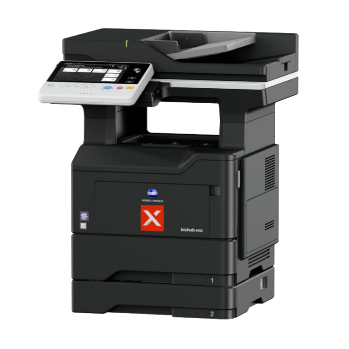 bizhub 4052 2 tray side right