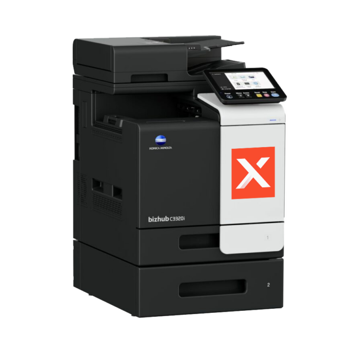 bizhub C3320i side left