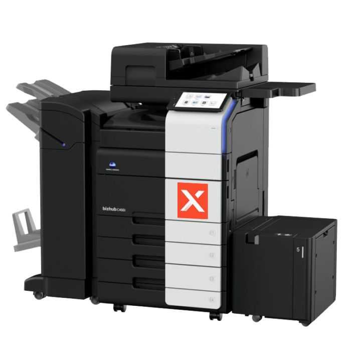 bizhub C450i side right extra