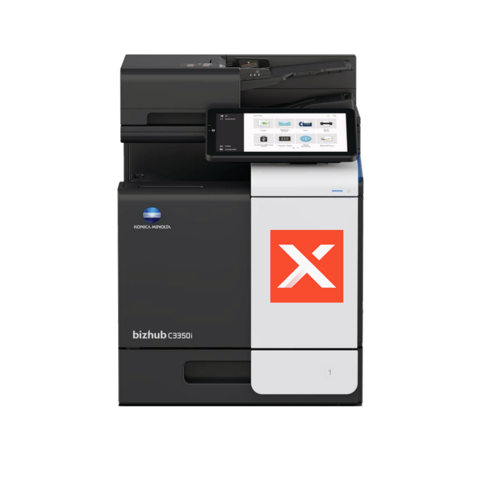 bizhub c3350i front